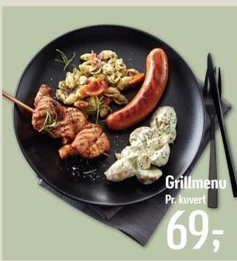 Føtex Grillmenu tilbud