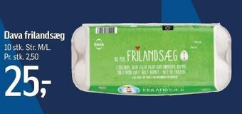 Føtex Dava frilandsæg tilbud