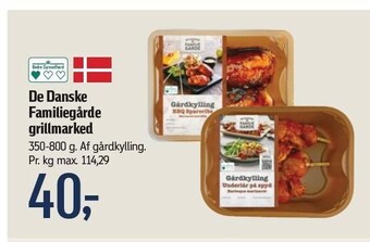 Føtex De Danske Familiegårde grillmarked tilbud