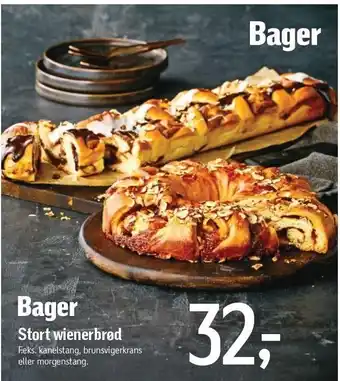 Føtex Sort wienerbrød - Kanelstang, brunsvigerkrans el. morgenstang tilbud
