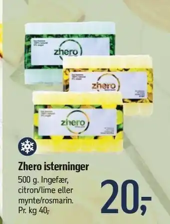 Zhero isterninger