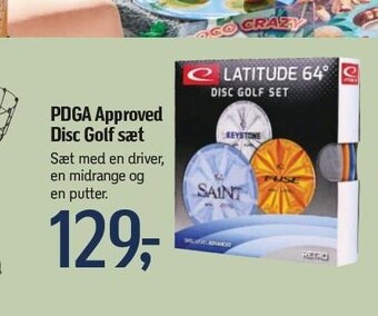 PDGA Approved Disc Golf sæt