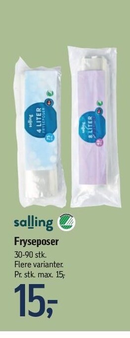 Føtex Fryseposer tilbud