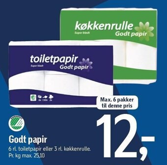 Føtex Godt papir tilbud