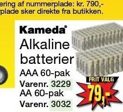 Harald Nyborg Alkaline batterier tilbud