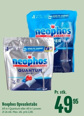 Neophos opvasketabs