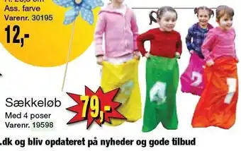 Harald Nyborg Sækkeløb med 4 poser tilbud