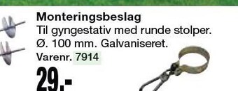 Harald Nyborg Monteringsbeslag tilbud