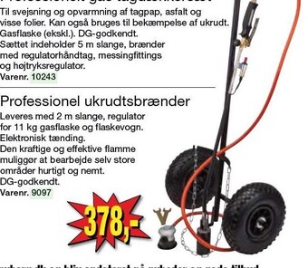 Harald Nyborg Professionel ukrudtsbrænder tilbud