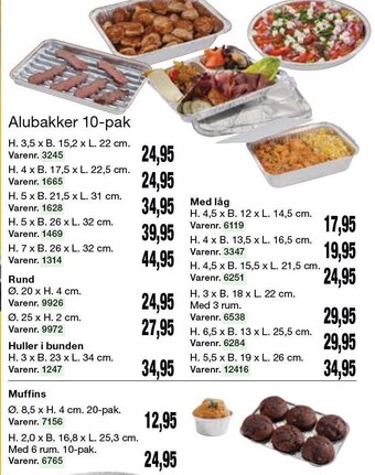 Alubakker 10-pak