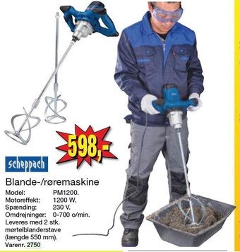 Harald Nyborg Blande-/røremaskine tilbud