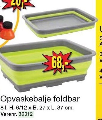 Harald Nyborg Opvaskebalje foldbar tilbud