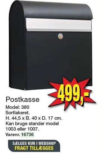 Harald Nyborg Postkasse tilbud