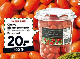 Bilka Cherry blommetomater tilbud