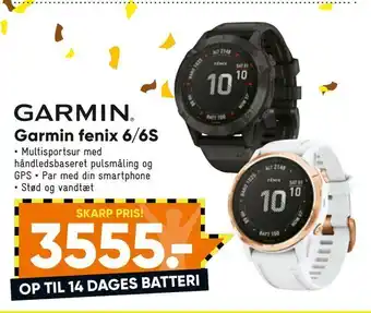 Bilka Garmin fenix 6/6S tilbud