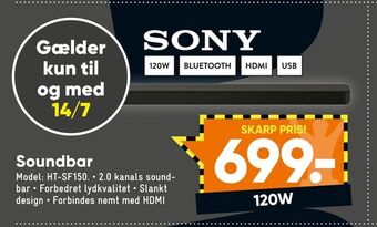 Bilka Soundbar tilbud