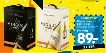 Mingus Liberty Bag-in-Box