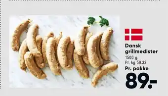 Bilka Dansk grillmedister tilbud