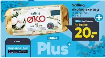 Bilka Salling økologiske æg tilbud