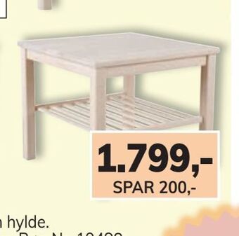 Daells Bolighus Hjørnebord tilbud