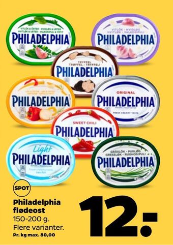 Philadelphia flødeost