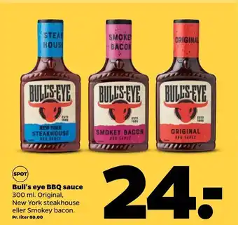 Netto Bull's eye BBQ sauce tilbud
