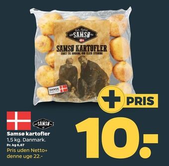 Netto Samsø kartofler tilbud