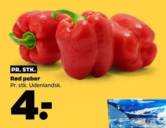Netto Rød peber tilbud