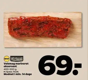 Netto Velsmag marineret okseroast tilbud