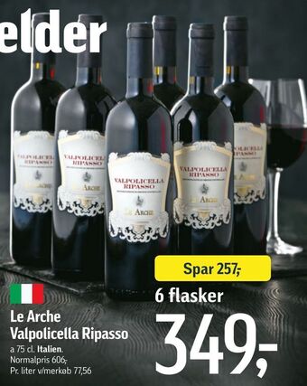 Føtex Le Arche Valpolicella Ripasso tilbud