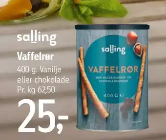 Føtex Vaffelrør tilbud
