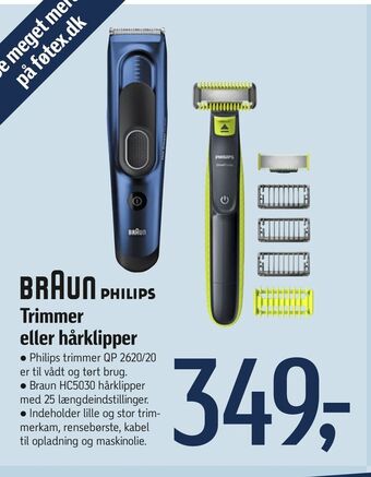 Føtex Trimmer eller hårklipper tilbud