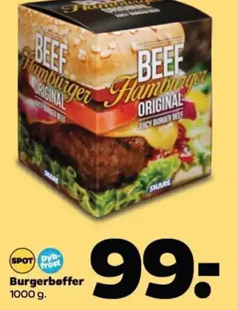 Netto Burgerbøffer tilbud