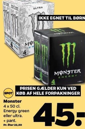 Netto Monster Energy tilbud