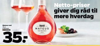 Netto Mateus Rosé tilbud