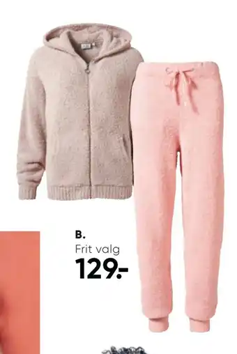 Bilka Homewearbukser eller -hættetrøje tilbud