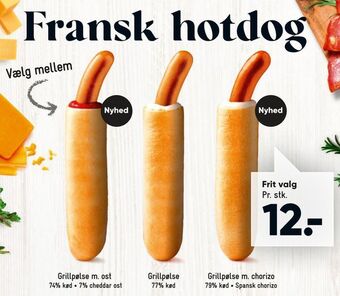 Bilka Fransk hotdog tilbud