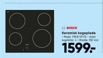 Bilka Keramisk kogeplade tilbud
