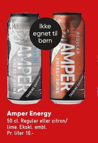Bilka Amper Energy tilbud