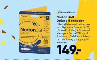 Bilka Norton 360 Deluxe 5 enheder tilbud