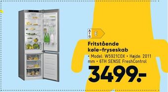 Bilka Fritstående køle-fryseskab tilbud