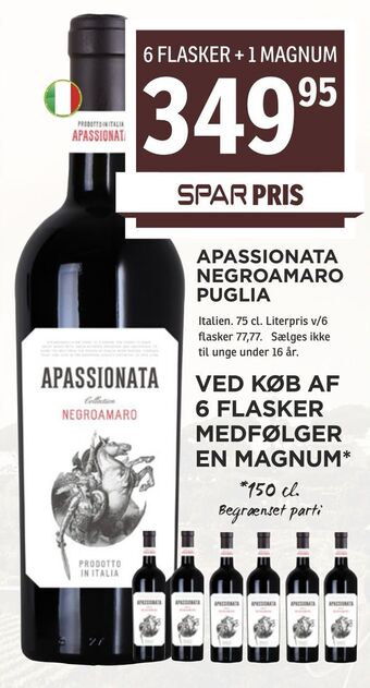 APASSIONATA NEGROAMARO PUGLIA