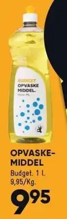 Bilka Opvaskemiddel 1L tilbud