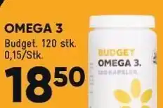 Bilka Omega 3 120 stk. tilbud