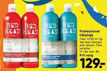 Bilka Professionel hårpleje - Frit valg tilbud