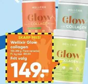 Bilka Wellixir Glow collagen - Frit valg tilbud