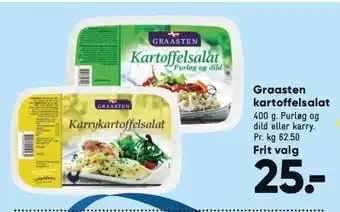 Bilka Graasten kartoffelsalat - Frit valg tilbud