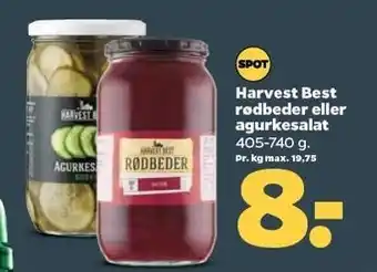 Netto Rødbeder el. agurkesalat tilbud