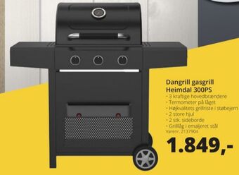 10-4 Byggecenter Dangrill gasgrill tilbud