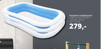 Koopman badebassin